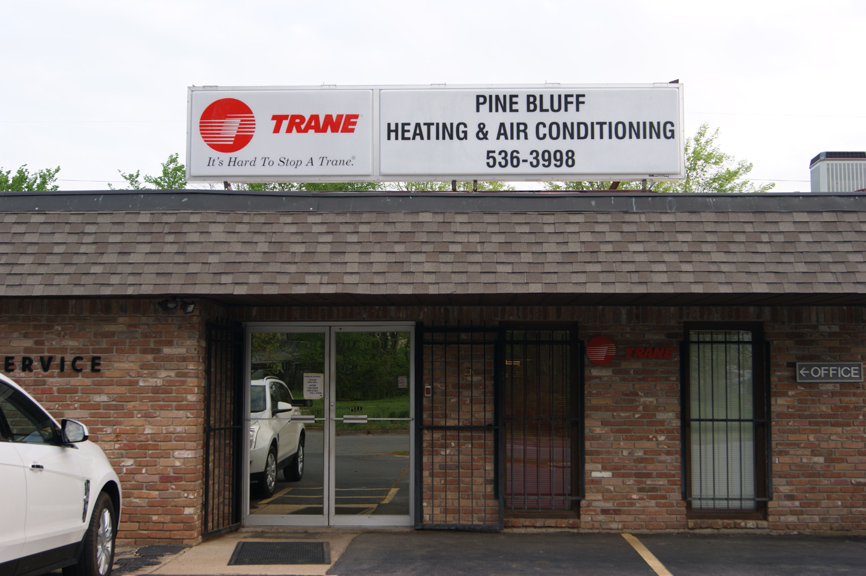 Pine Bluff Heating & Air Storefront	