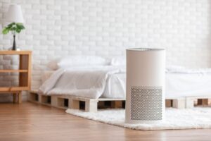 Air Purifier Cleaning Dirty Indoor Air